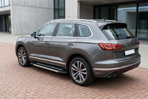 Volkswagen Touareg 2018- Side Steps RedLine (2 pcs, Aluminum) photo 1