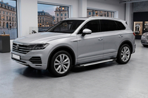 Volkswagen Touareg 2018- Side Steps Line (2 pcs, Aluminum) photo 1