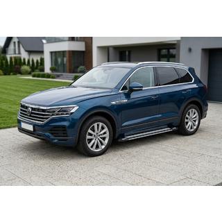 Side Steps Rainbow (2 pcs, Aluminum) Volkswagen Touareg 2018- photo 1