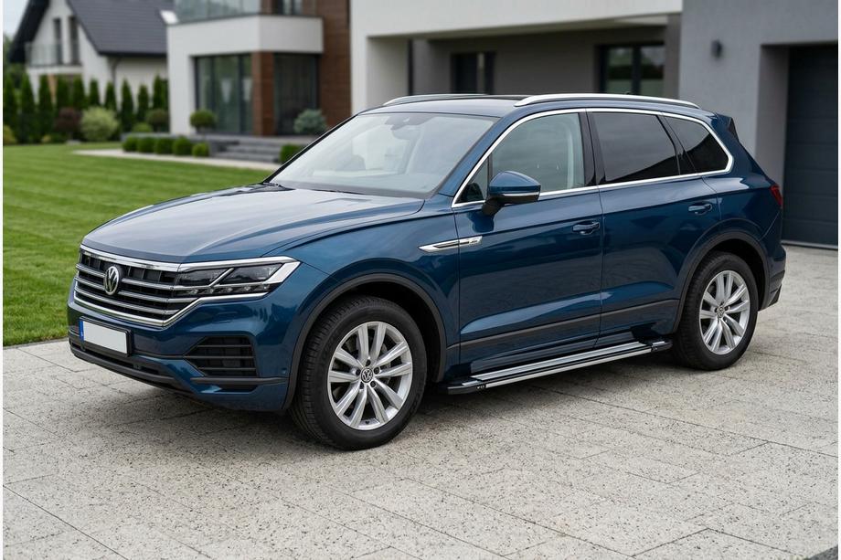 Volkswagen Touareg 2018- Side Steps Rainbow (2 pcs, Aluminum) Image