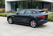 Jaguar F-PACE 2016- Side Steps Bosphorus Black (2 pcs, Aluminum) photo 1