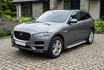 Jaguar F-PACE 2016- Side Steps Maya V2 (2 pcs, Aluminum) photo 1