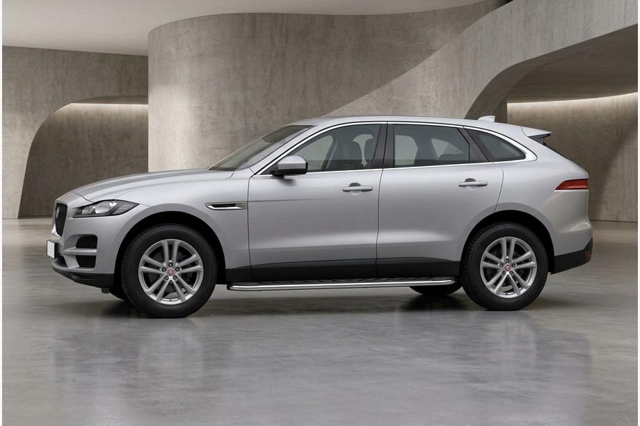 Jaguar F-PACE 2016- Side Steps Maydos V1 (2 pcs, Aluminum) Image