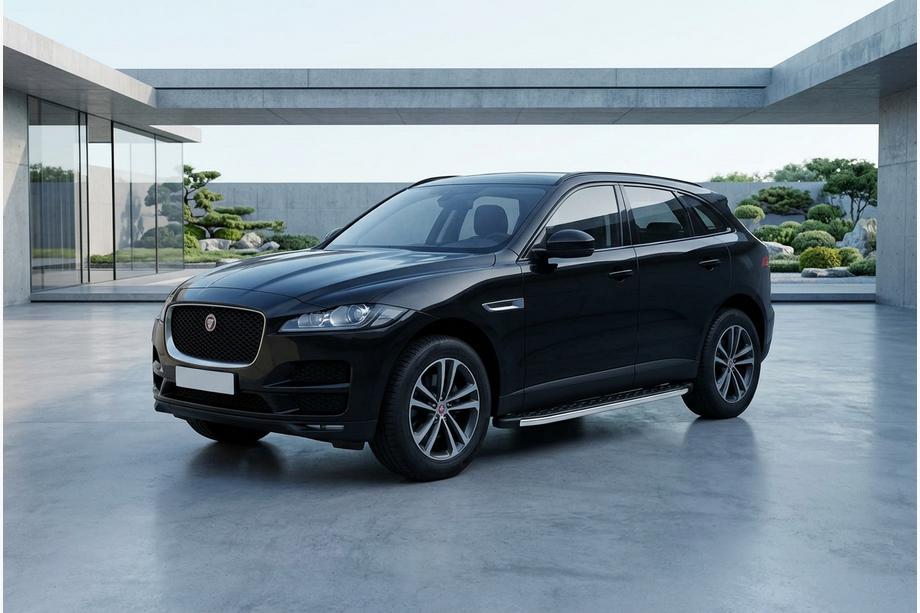 Jaguar F-PACE 2016- Side Steps BlackLine (2 pcs, Aluminum) Image