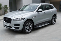 Jaguar F-PACE 2016- Side Steps Vision New Grey (2 pcs, Aluminum) photo 1