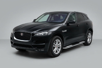 Jaguar F-PACE 2016- Side Steps Tayga V2 (2 pcs, Aluminum) photo 1