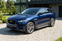 Jaguar F-PACE 2016- Side Steps Vision New Black (2 pcs, Aluminum) photo 1