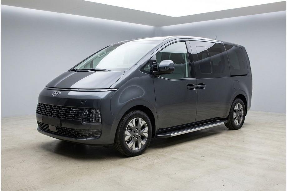 Hyundai Staria 2021- Side Steps Duru (2 pcs, Aluminum) Image
