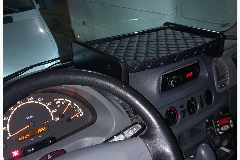 Mercedes Sprinter W901/902/903/904/905 1995–2006 Dashboard Shelf (2000-2006, ECO-BLUE) Photo 2