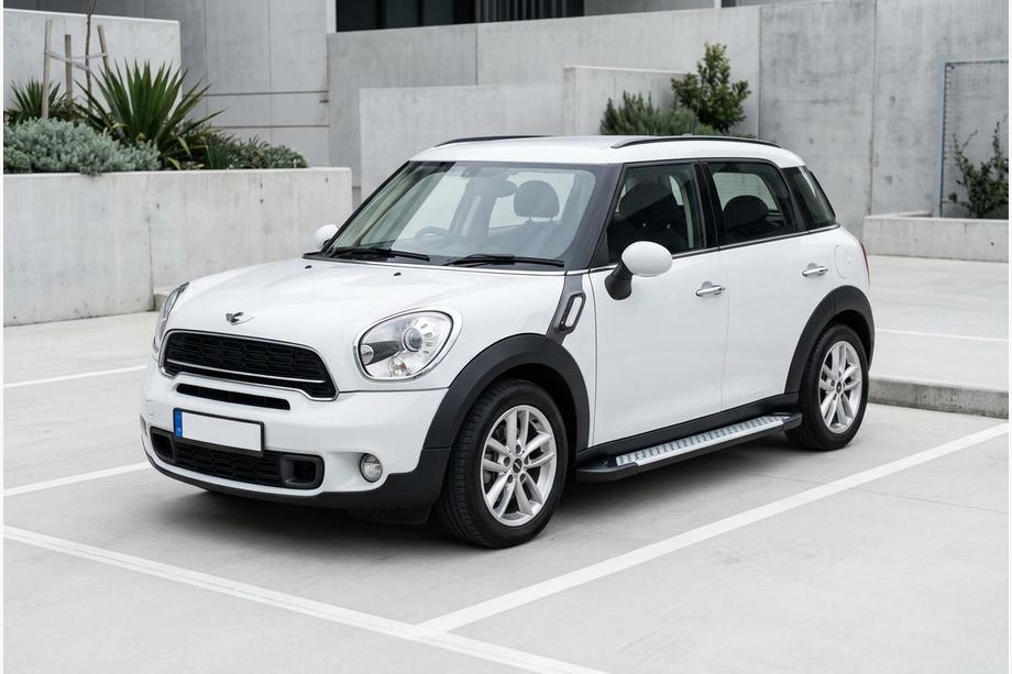 Mini Countryman R60 2010-2017 Side Steps Allmond Grey (2 pcs, Aluminum) Image
