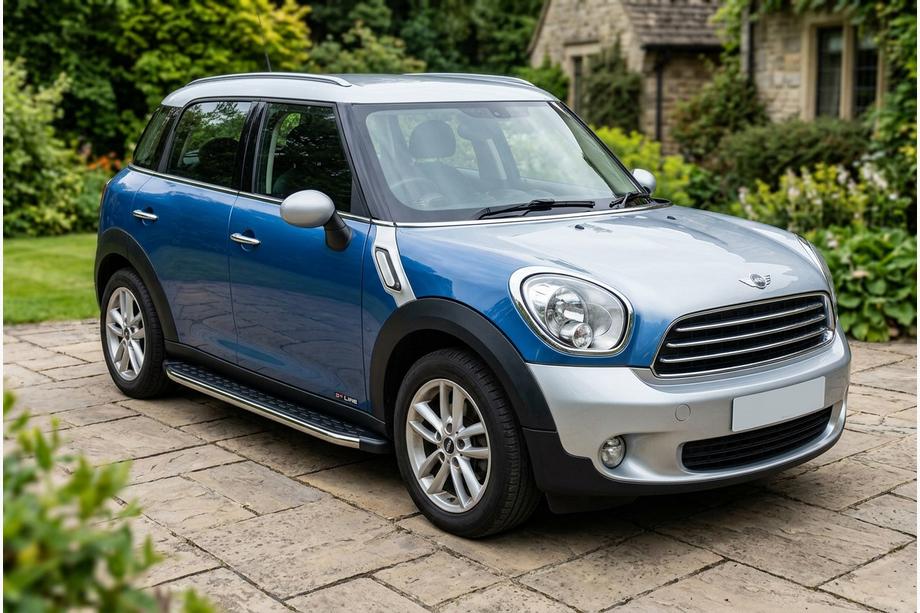 Mini Countryman R60 2010-2017 Side Steps BlackLine (2 pcs, Aluminum) Image