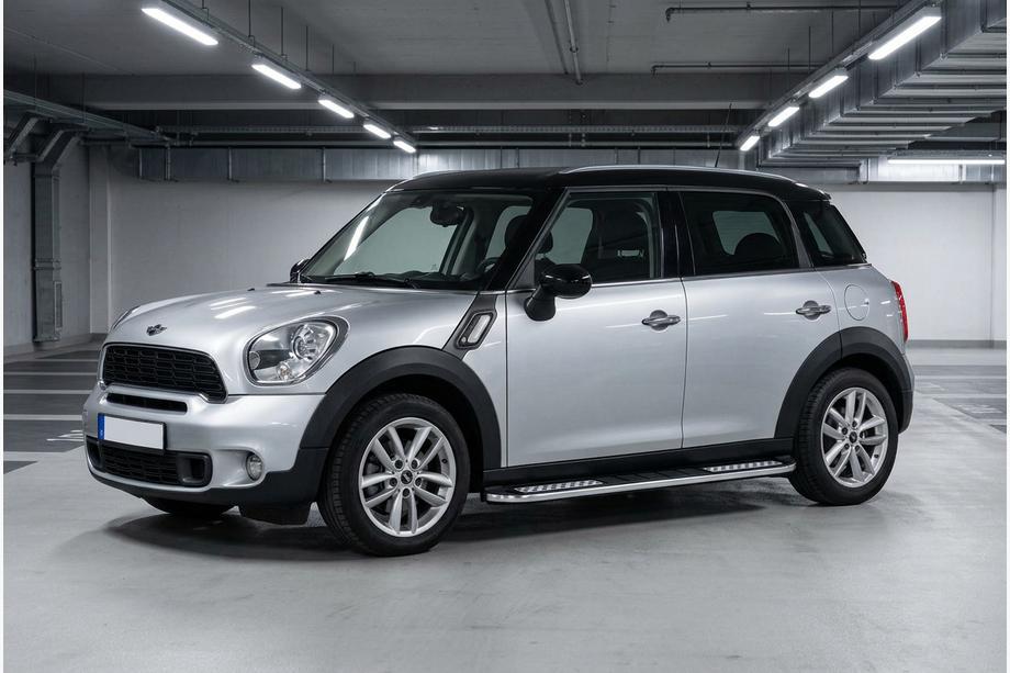 Mini Countryman R60 2010-2017 Side Steps Tayga V2 (2 pcs, Aluminum) Photo 1