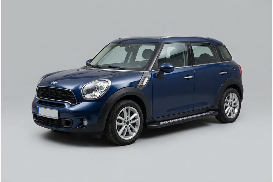 Mini Countryman R60 2010-2017 Side Steps Vision New Black (2 pcs, Aluminum) Image