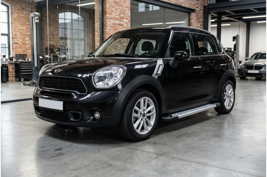 Mini Countryman R60 2010-2017 Side Steps Vision New Grey (2 pcs, Aluminum) Image