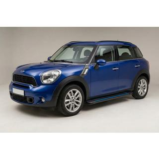 Side Steps Maya Blue (2 pcs, Aluminum) Mini Countryman R60 2010-2017 photo 1