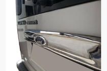 Ford Transit 2000–2014 Chrome trim above license plate (stainless steel) photo 1