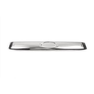 Chrome trim above license plate (stainless steel) photo 3