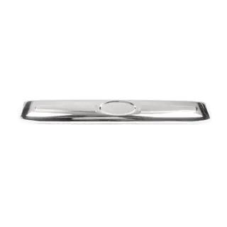 Chrome trim above license plate (stainless steel) photo 3