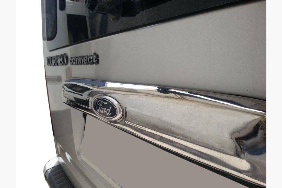 Ford Transit 2000–2014 Chrome trim above license plate (stainless steel) Image