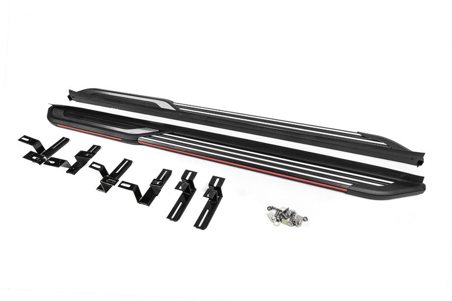 Hyundai Tucson NX4 2021- OEM Side Steps (2 pcs, Aluminum) Image