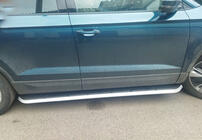 Skoda Karoq 2018- Side Steps OEM V2 (2 pcs, aluminum) photo 3