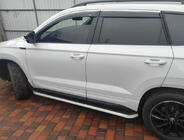 Skoda Karoq 2018- Side Steps OEM V2 (2 pcs, aluminum) photo 2