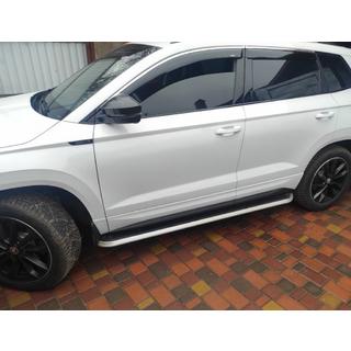 Side Steps OEM V2 (2 pcs, aluminum) Skoda Karoq 2018- photo 1