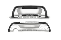 Renault Duster 2018-2024 Front and rear bumper extensions (2 pcs) photo 3