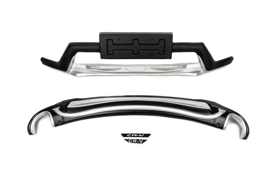 Honda CRV 2017-2022 Front and Rear Bumper Extensions 2016-2019 (2 pcs) Photo 6