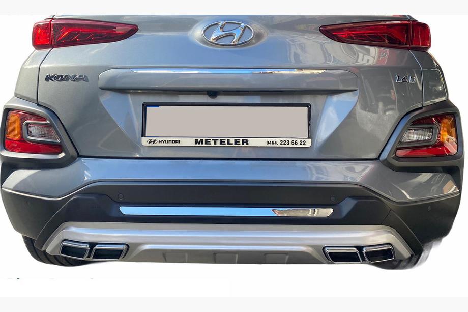 Hyundai Kona 2017-2023 Front and rear bumper extensions (2 pcs) Photo 2