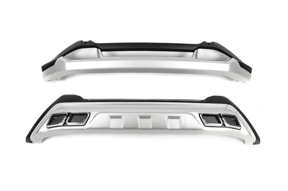 Hyundai Kona 2017-2023 Front and rear bumper extensions (2 pcs) Photo 3