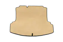 Volkswagen Jetta 2011-2018 Trunk Mat (EVA, Beige) photo 1