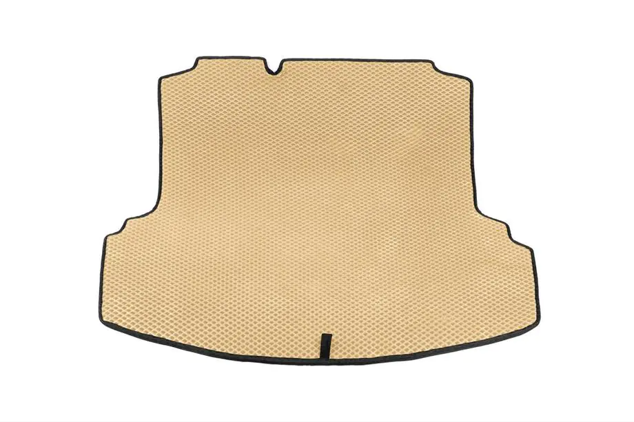 Volkswagen Jetta 2011-2018 Trunk Mat (EVA, Beige) Image