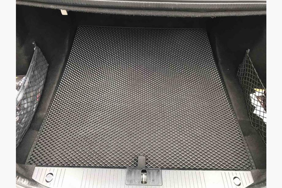 Mercedes S-class W221 2005-2013 Trunk Mat LONG (EVA, Black) Photo 1