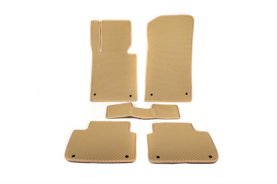 BMW 3 Series E46 1998-2006 EVA Floor Mats (Beige) Image
