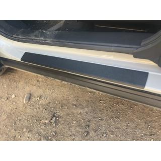 Door Sill Protectors DDU Matte (2 pcs, Plastic) Mazda CX-30 2019- photo 1