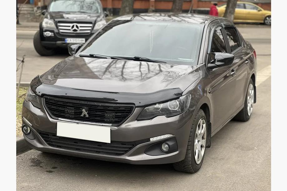 Peugeot 301 2012- Hood Deflector 2017+ (EuroCap) Image