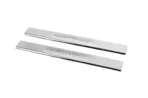 Ford Connect 2002–2006 Door Sill Protectors Carmos V2 (2 pcs, Stainless Steel) photo 1