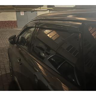 Window Deflectors with Chrome Trim (4 pcs, Niken) photo 3