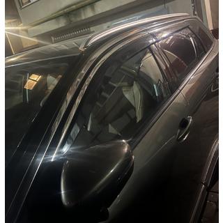 Window Deflectors with Chrome Trim (4 pcs, Niken) photo 4