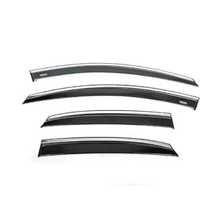 Window Deflectors with Chrome Trim HB (4 pcs, Niken) photo 3