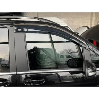 Window Deflectors with Chrome Trim (2 pcs, Niken) Mercedes Vito W639 2004-2014 photo 1