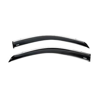 Window Deflectors with Chrome Trim (2 pcs, Niken) Mercedes Vito W639 2004-2014 photo 3