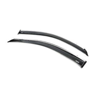 Window Deflectors with Chrome Trim (2 pcs, Niken) photo 4