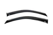 Mercedes Vito/V-class W447 2014- Window Deflectors with Chrome Trim (2 pcs, Niken) photo 3