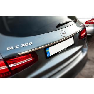 Chrome trim above license plate (stainless steel) photo 3