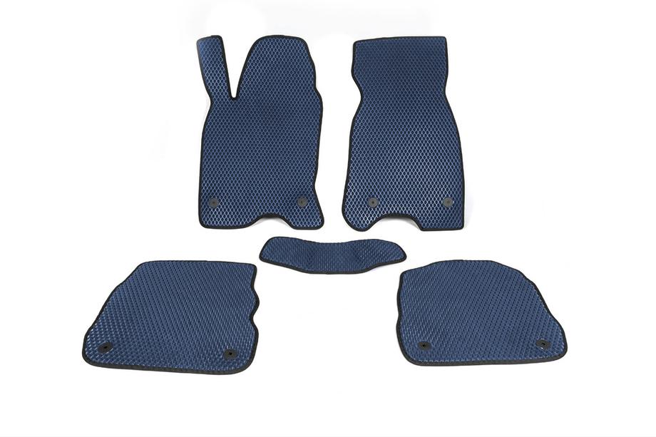 Audi A6 C5 1997-2001 EVA Floor Mats (Blue) Image