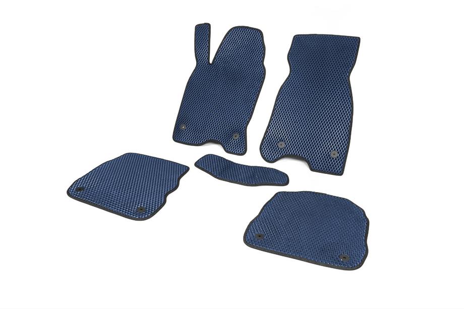 Audi A6 C5 2001-2004 EVA Floor Mats (Blue) Image