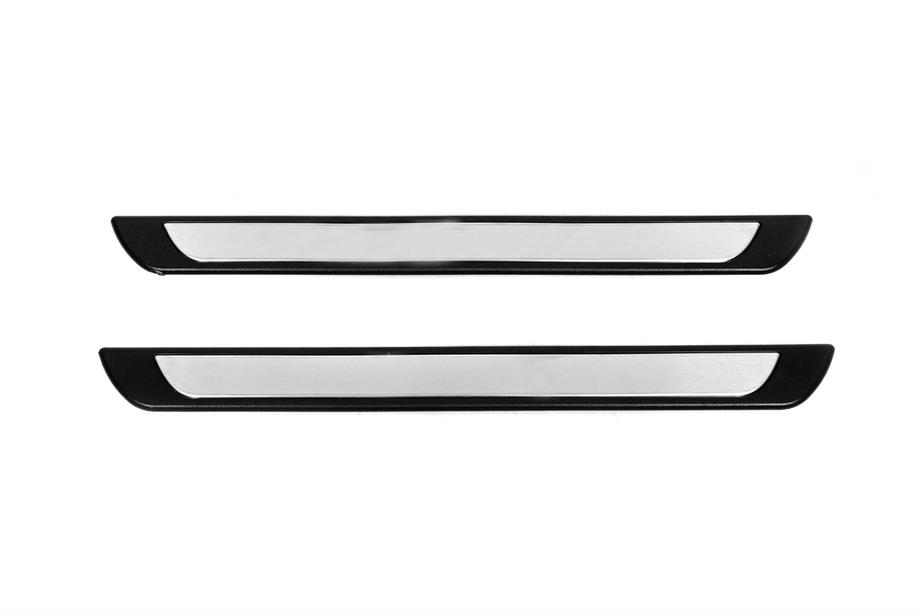 Volkswagen Golf 7/E-Golf 2012-2020 Door Sill Protectors Flexill S-Design (2 pcs, stainless steel) Image