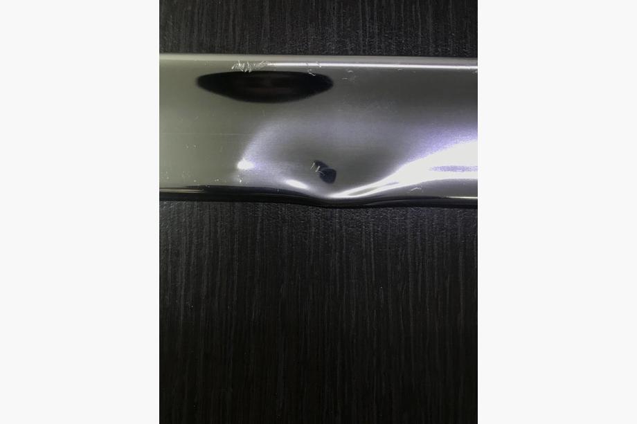 Mercedes E-class W210 1995-2002 SALE! Chrome trim above license plate (Sedan) Photo 2